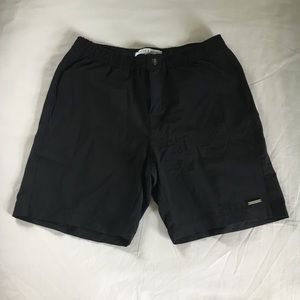 Parke & Ronen Men’s Swim Trunks (Black)